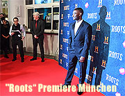 -Premiere der Emmy-nominierten Drama-Serie "Roots" im Gloria Palast, München am 19.03.2017 mit Hauptdarsteller Malachi Kirby ©Foto: Joerg Koch/Getty Images für HISTORY 